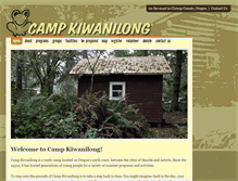 Tablet Screenshot of campkiwanilong.org
